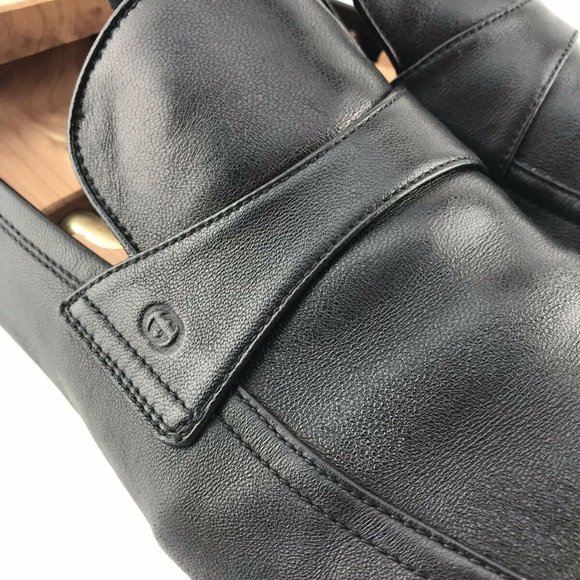 GUCCI Nappa Leather Loafers Men\'s 9 Black 39 Ultra main image 6